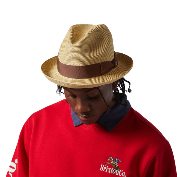 Brixton Horton Fedora Strohhut