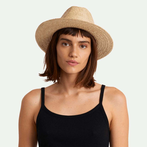 Brixton Messer Fedora Hut -Herren- -Damen- Strohhut