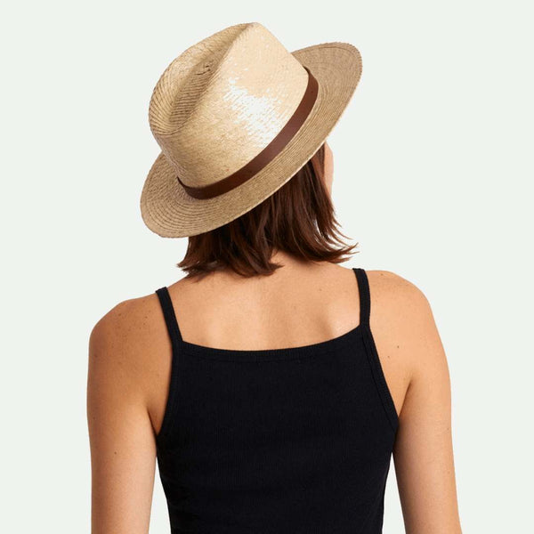 Brixton Messer Fedora Hut -Herren- -Damen- Strohhut