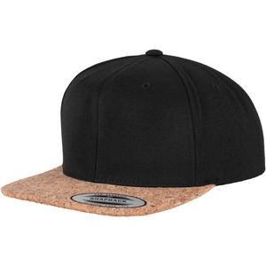 Flexfit Cork Snapback schwarz