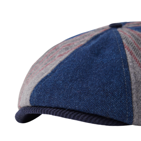 Brixton Altered Threads Brood Baggy Schiebermütze Flatcap 1