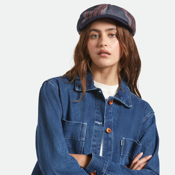 Brixton Altered Threads Brood Baggy Schiebermütze Flatcap 2