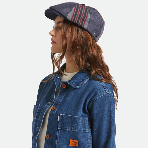 Brixton Altered Threads Brood Baggy Schiebermütze Flatcap 3