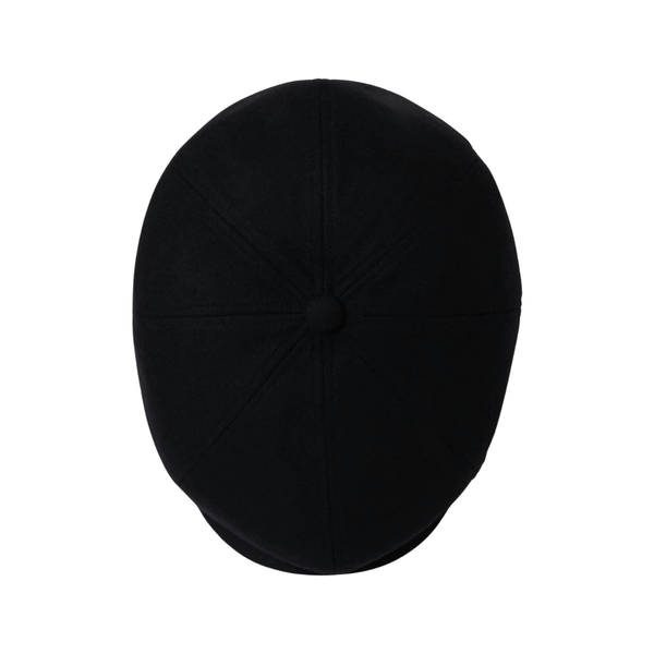 Brixton Brood Baggy Schiebermütze Flatcap Flannel schwarz 5