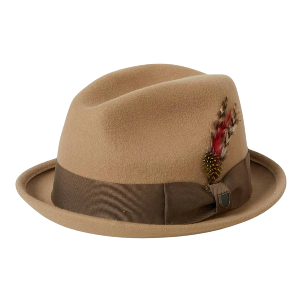 Brixton Gain Player Fedora Hut  Bogart Hut Antik