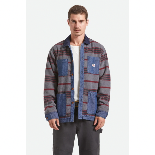 Brixton Altered Threads Shop Chore Coat Hemd Jacke Flanell 2
