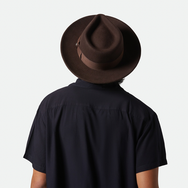 Brixton Swindle Fedora braun