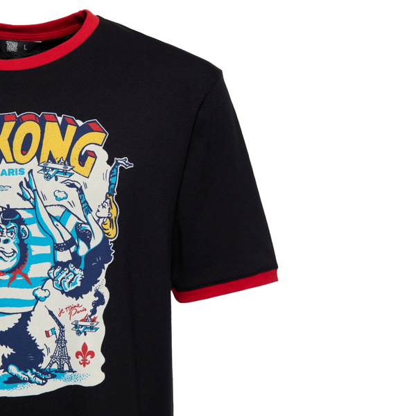 King Kerosin Paris Vintage Ringer T-Shirt