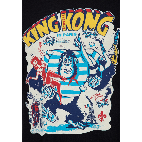 King Kerosin Paris Vintage Ringer T-Shirt