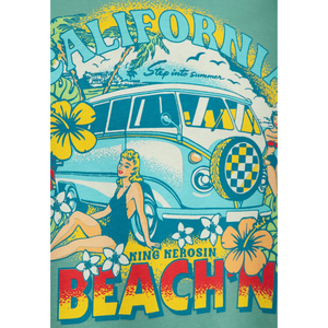 King Kerosin California Beach T-Shirt