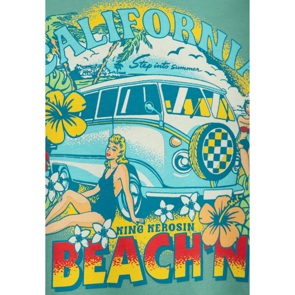King Kerosin California Beach T-Shirt