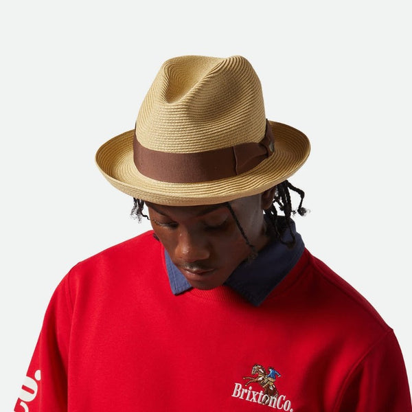 Brixton Horton Fedora Strohhut