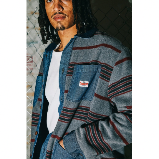 Brixton Altered Threads Shop Chore Coat Hemd Jacke Flanell 8