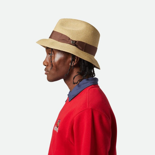 Brixton Horton Fedora Strohhut