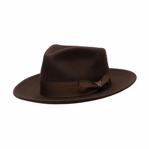 Brixton Swindle Fedora braun
