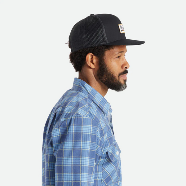 Brixton Steadfast schwarz Truckercap