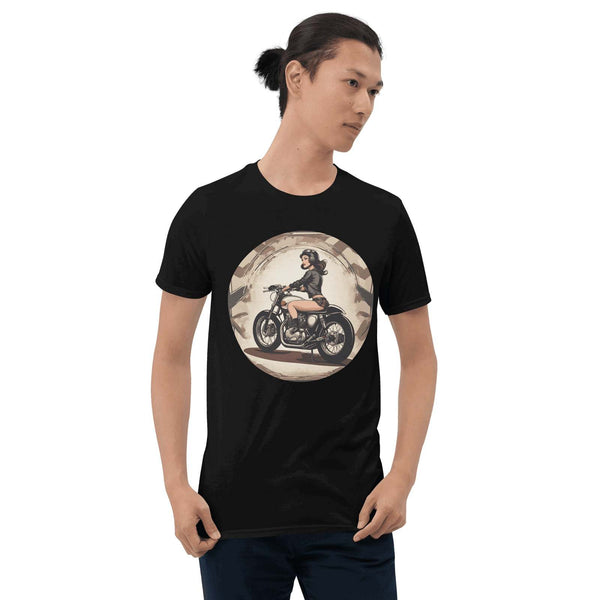 BRNSWK Style Biker Angel Kurzärmeliges T-Shirt - Style-by-Hat