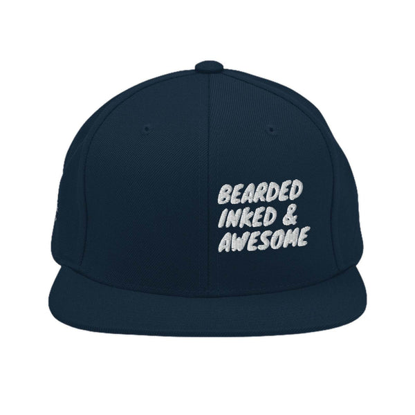 BRNSWK Style Inked Bearded Awesome Snapback Cap Style by Hat