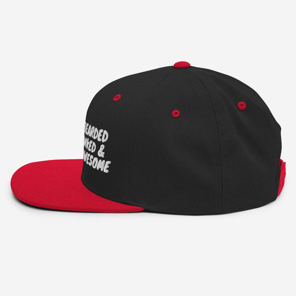 BRNSWK Style Inked Bearded & Awesome Snapback-Cap - Style-by-Hat