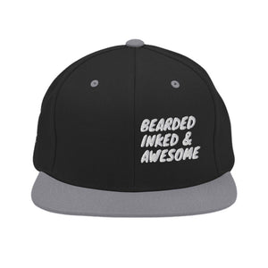 BRNSWK Style Inked Bearded & Awesome Snapback-Cap - Style-by-Hat