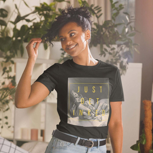 BRNSWK Style Just get Tattooed Kurzärmeliges Unisex-T-Shirt