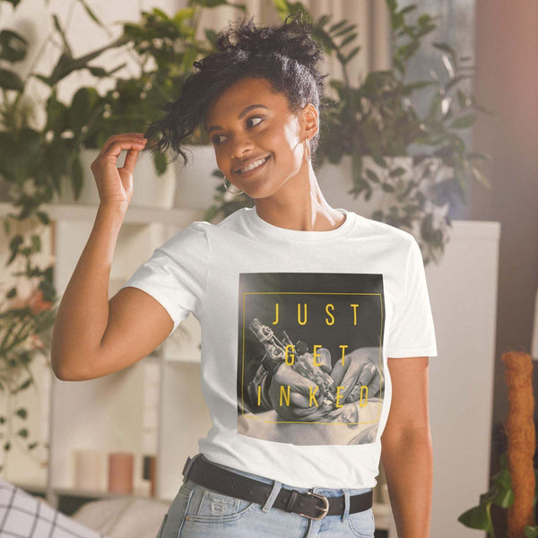BRNSWK Style Just get Tattooed Kurzärmeliges Unisex-T-Shirt