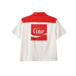 Brixton Coca Cola Bunker Block -Coke red- Bluse - Style-by-Hat