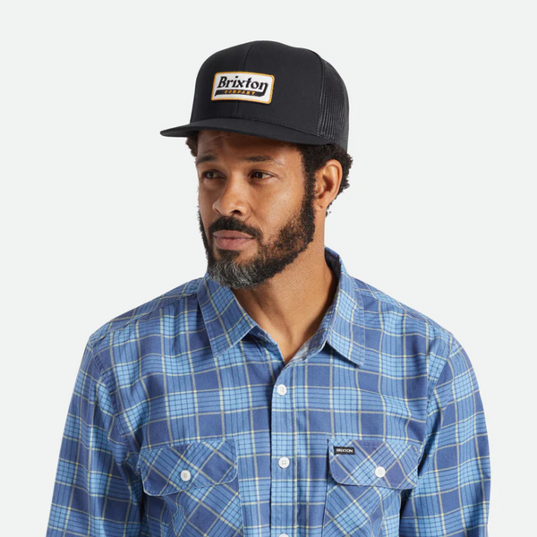 Brixton Steadfast schwarz Truckercap