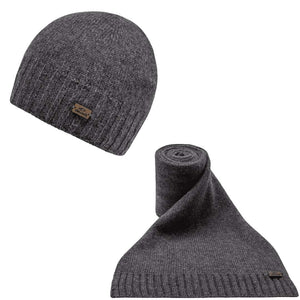 Chillouts Maurice Beanie und Grady Schal -Herren- -Winter- -Herbst- -Kombination- -Weihnachten-