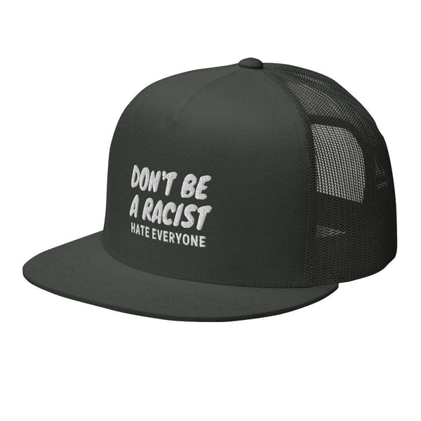 Don't be a Racist besticktes Trucker-Cap Damen Herren Spaß Lustig Spruch - Style-by-Hat