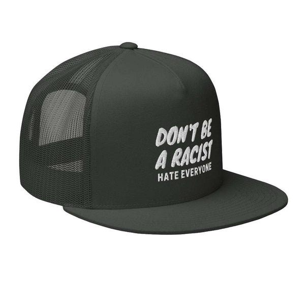 Don't be a Racist besticktes Trucker-Cap Damen Herren Spaß Lustig Spruch - Style-by-Hat