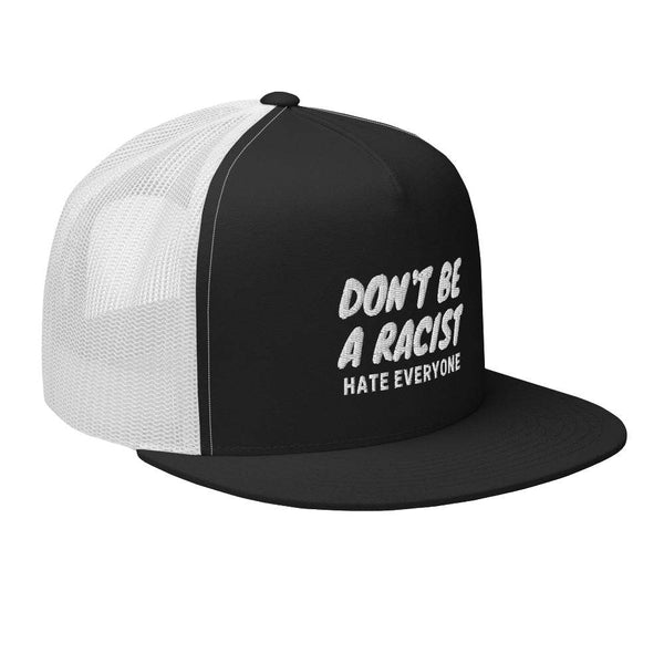 Don't be a Racist besticktes Trucker-Cap Damen Herren Spaß Lustig Spruch - Style-by-Hat