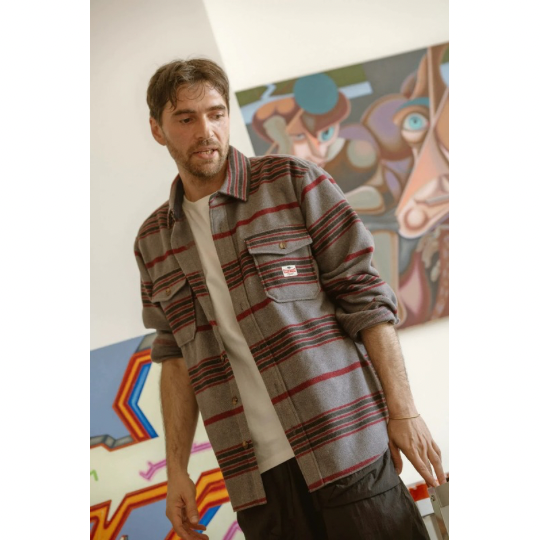 Brixton Altered Threads Overshirt 8