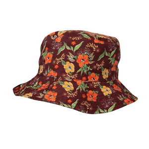 King Kerosin Bucket Hat Hibiskus - Style-by-Hat