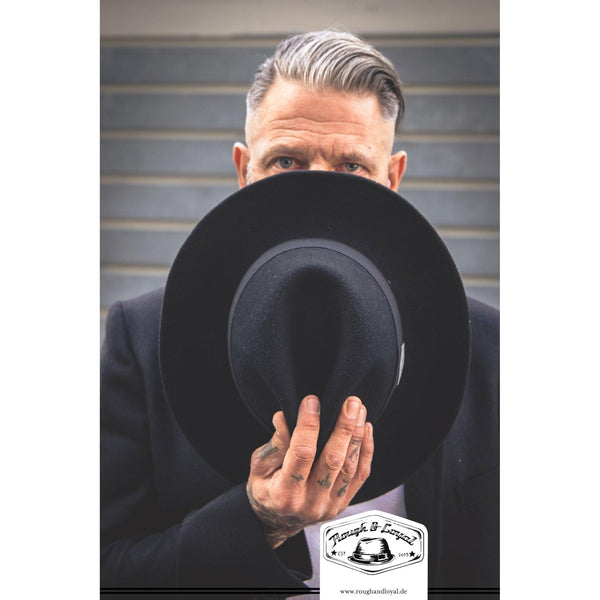 Rough and Loyal Ronald Samson Wollfilz Fedora Hut -Herren-