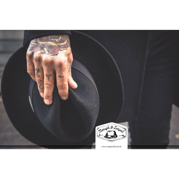 Rough and Loyal Ronald Samson Wollfilz Fedora Hut -Herren-