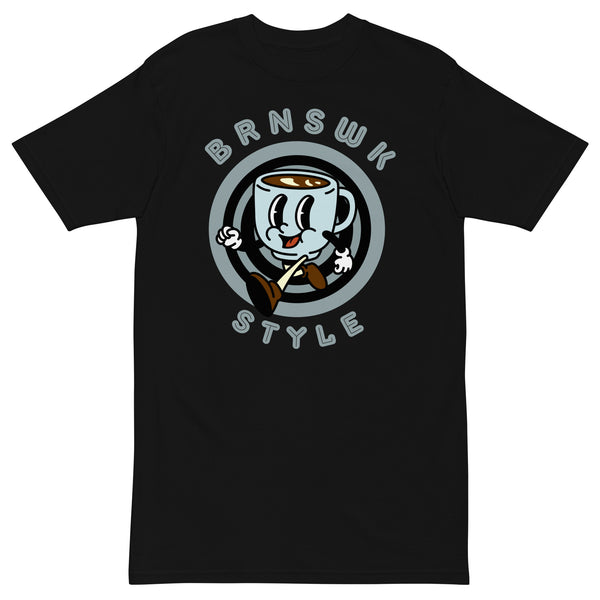 BRNSWK Style Retro Coffee First T-Shirt