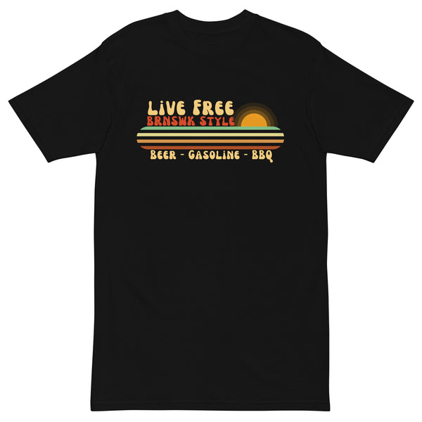 BRNSWK Style Live Free T-Shirt