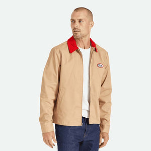 Brixton Utopia Jacke Mojave/rot - Style-by-Hat