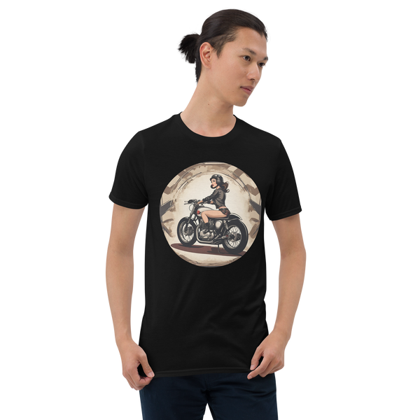 BRNSWK Style Biker Angel Kurzärmeliges T-Shirt
