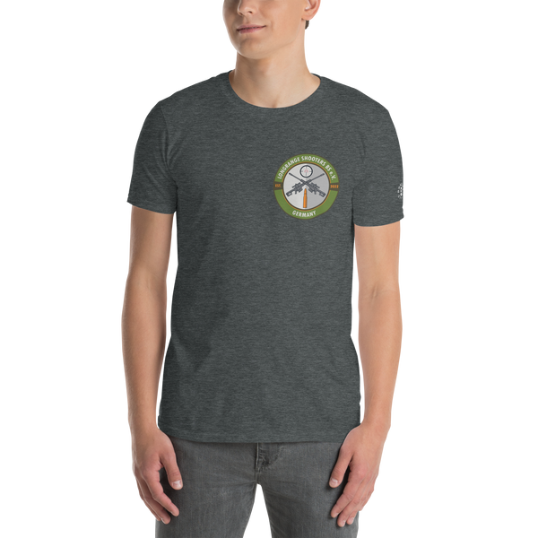 Longrange Shooters Kurzärmeliges Unisex-T-Shirt