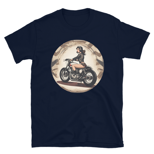 BRNSWK Style Biker Angel Kurzärmeliges T-Shirt