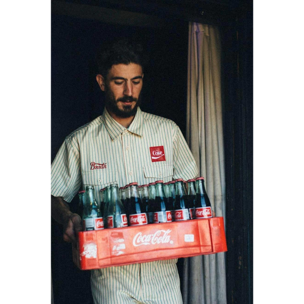 Brixton Coca Cola Delivery Olson kurzärmeliges Hemd