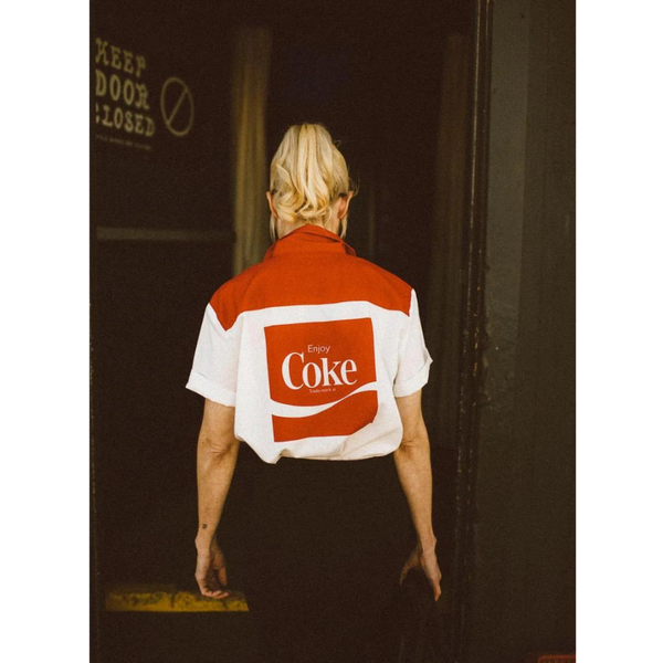 Brixton Coca Cola Bunker Block -Coke red- Bluse