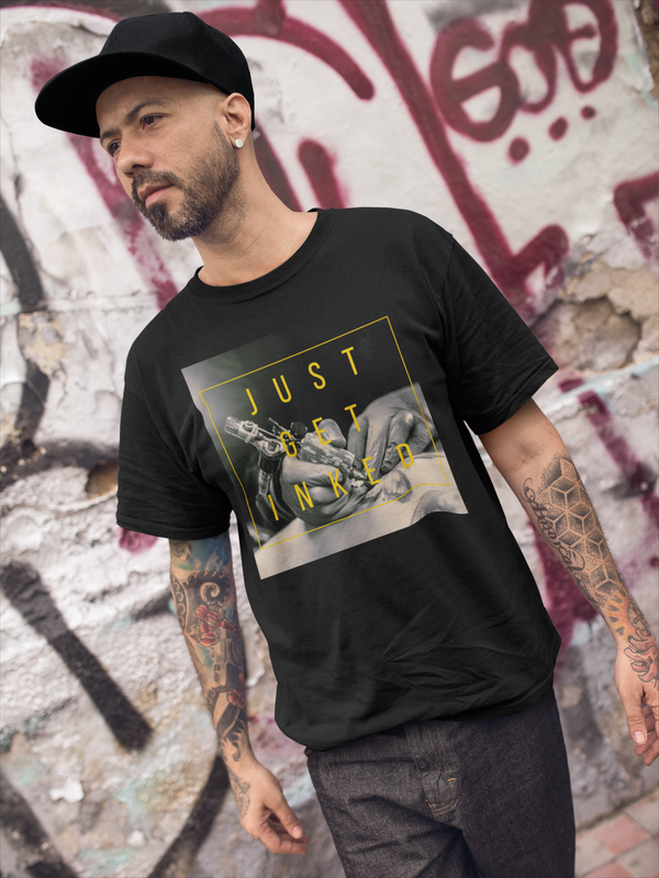 BRNSWK Style Just get Tattooed Kurzärmeliges Unisex-T-Shirt